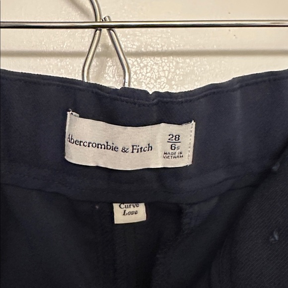Abercrombie & Fitch curve love Sloan pants 6S navy - Picture 8 of 8